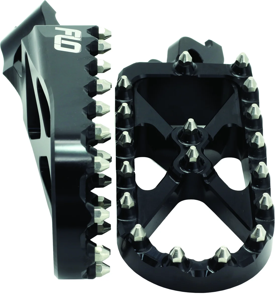 FLO MOTORSPORTS - SPEG-792BLK - Adventure/Snow Foot Pegs