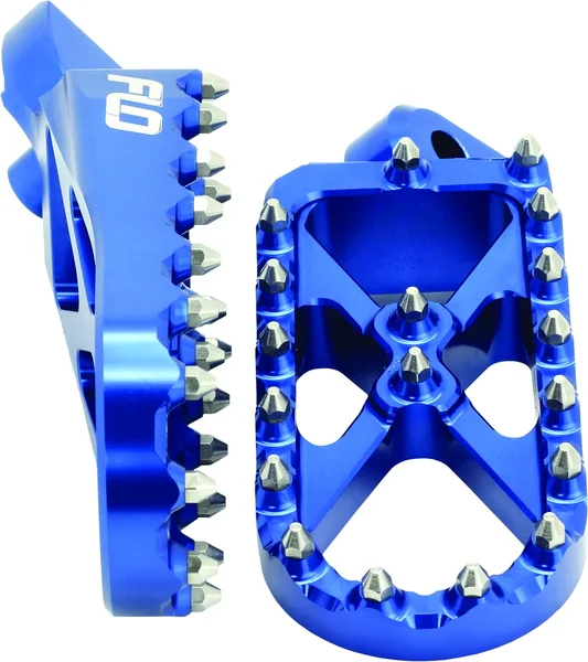 FLO MOTORSPORTS - SPEG-793BLU - Adventure/Snow Foot Pegs
