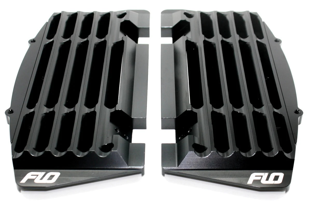 FLO MOTORSPORTS - FLO 753-2BLK - High Flow Radiator Brace