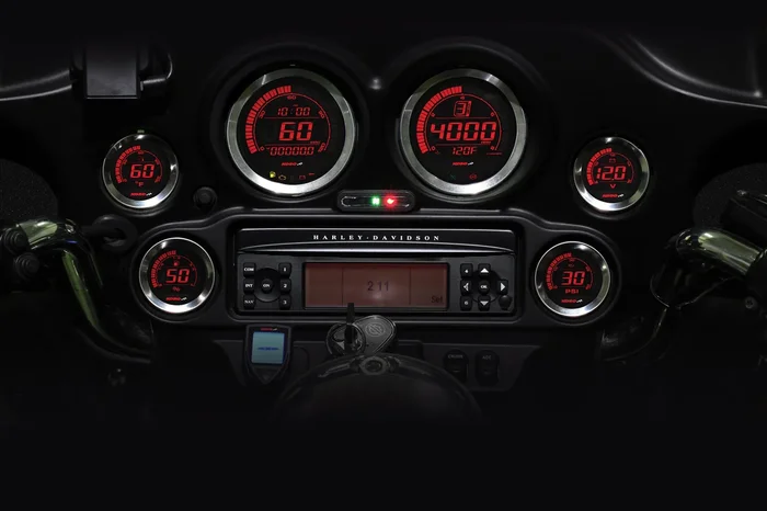KOSO - BA050905 - Digital Harley Gauge Cluster