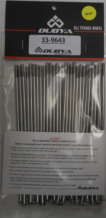 BULLDOG - 33-9643 - Spoke Kit