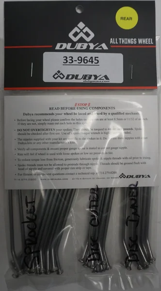 BULLDOG - 33-9645 - Spoke Kit