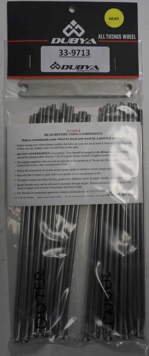 BULLDOG - 33-9713 - Spoke Kit