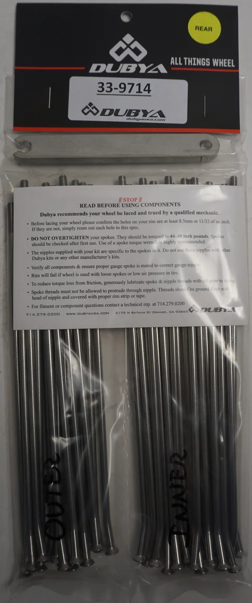 BULLDOG - 33-9714 - Spoke Kit