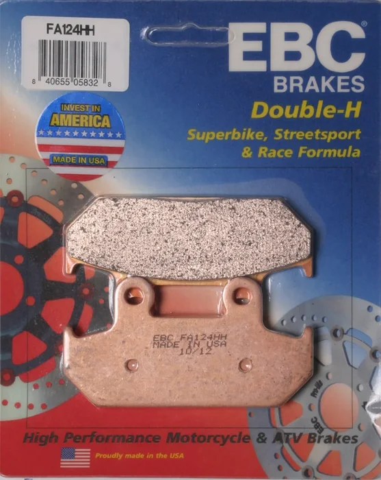 EBC FA124HH Standard Brake Pads - High-Performance Motorcycle Brake Pads