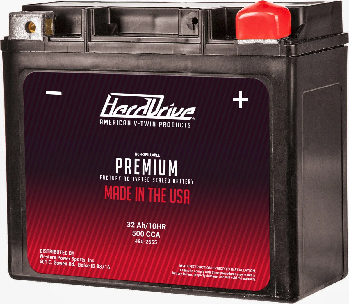 HARDDRIVE - HRDM732GHL - Premium Factory Activated Battery