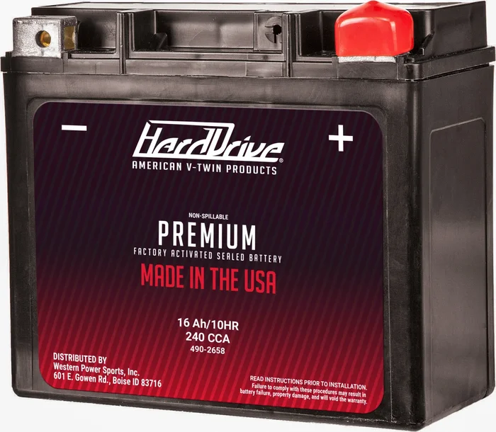 HARDDRIVE - HRDM716GH - Premium Factory Activated Battery