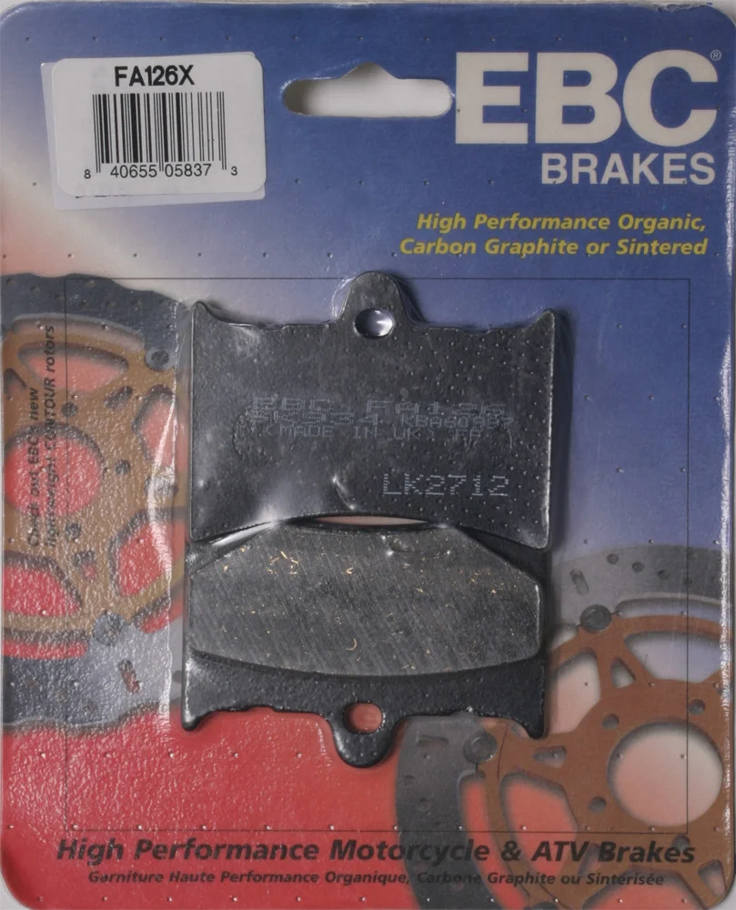 EBC FA126X Standard Brake Pads - High-Performance Motorcycle Brake Pads