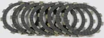 EBC CKF1293 Carbon Fiber Clutch Friction Plates - DRCF Kit Upgrade for Enhanced Performance & Durability