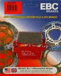 EBC FA131X Standard Brake Pads - High-Performance Motorcycle Brake Pads for Enhanced Stopping Power