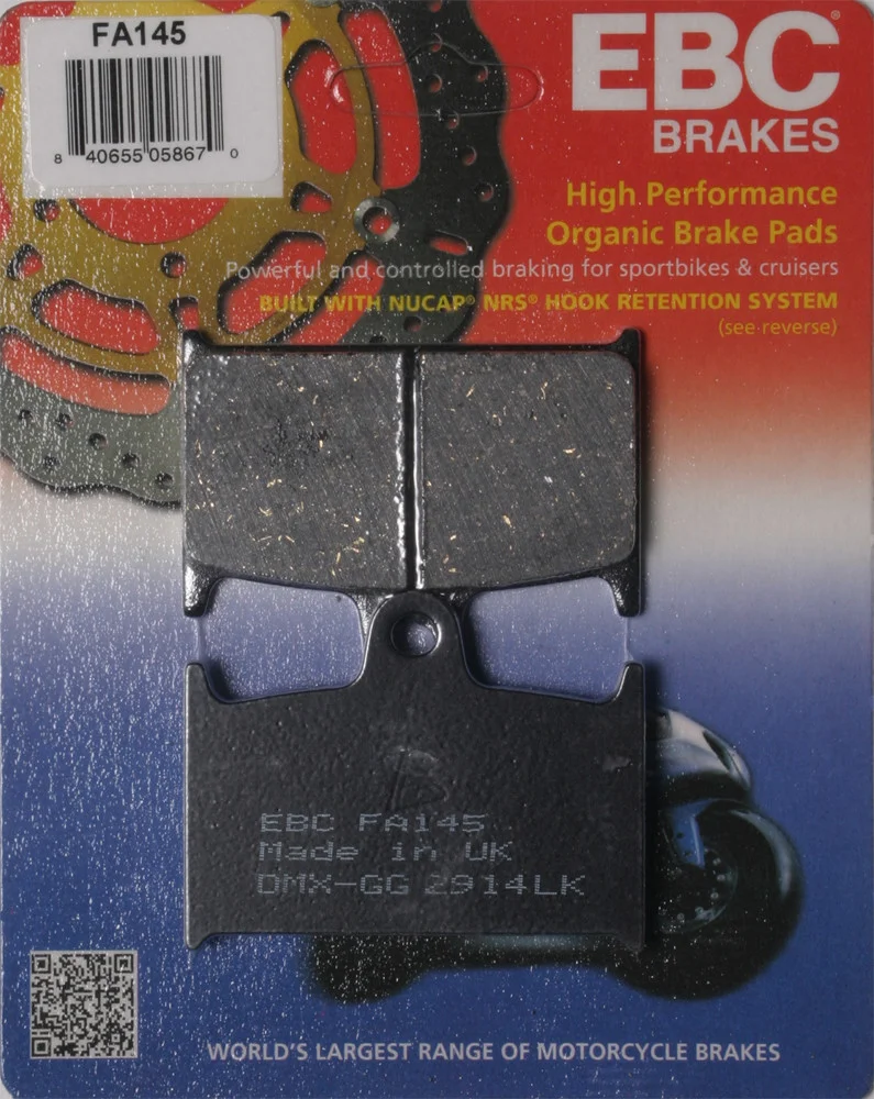 EBC FA145 Standard Brake Pads - High-Performance Motorcycle Brake Pads