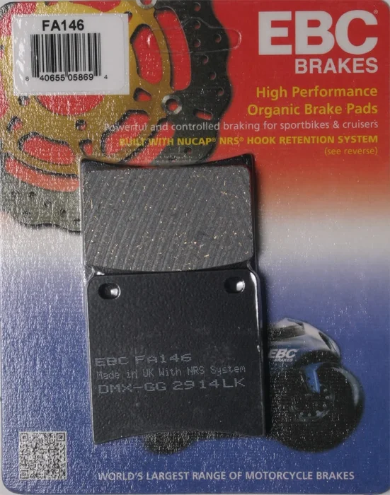 EBC FA146 Standard Brake Pads - High-Performance Motorcycle Brake Pads