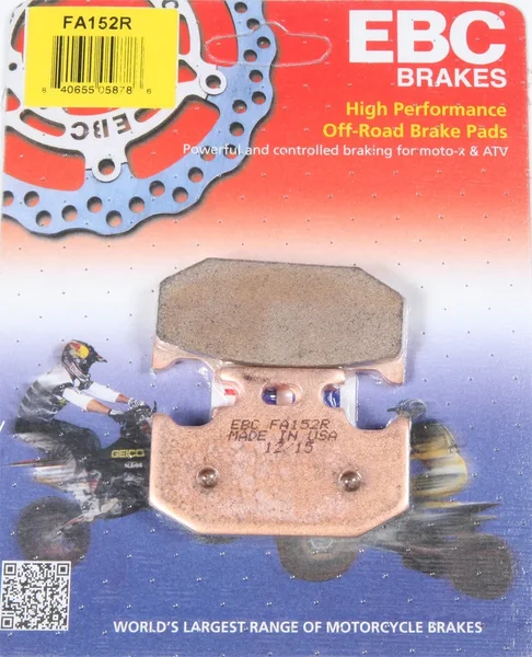 EBC FA152R Standard Brake Pads - High-Performance Motorcycle Brake Pads
