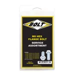 BOLT - SV-M8HEXF - M8 10mm Hex Flange Bolts