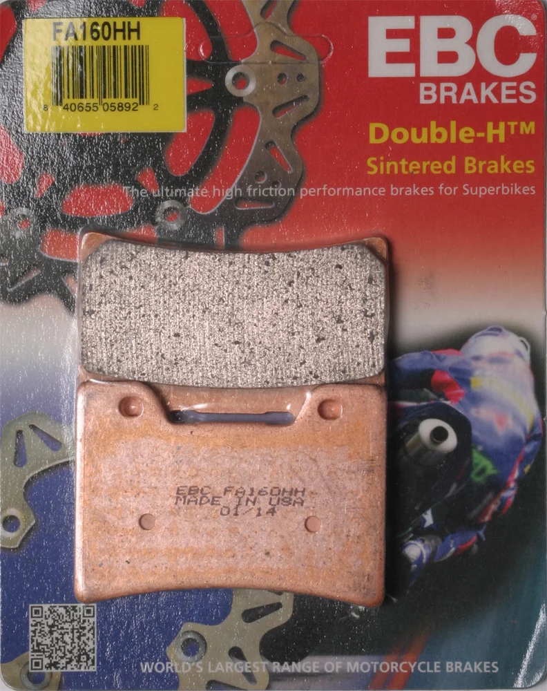 EBC FA160HH Standard Brake Pads - High-Performance Motorcycle Brake Pads