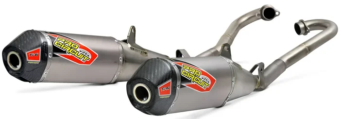 PRO CIRCUIT - 0311825F2 - Ti-6 Dual Exhaust System