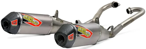 PRO CIRCUIT - 0311825FP2 - Ti-6 Dual Exhaust System