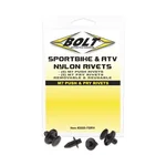 BOLT 2005-7SRIV ATV Nylon Rivet Kit - Durable Hardware for Off-Road Vehicles