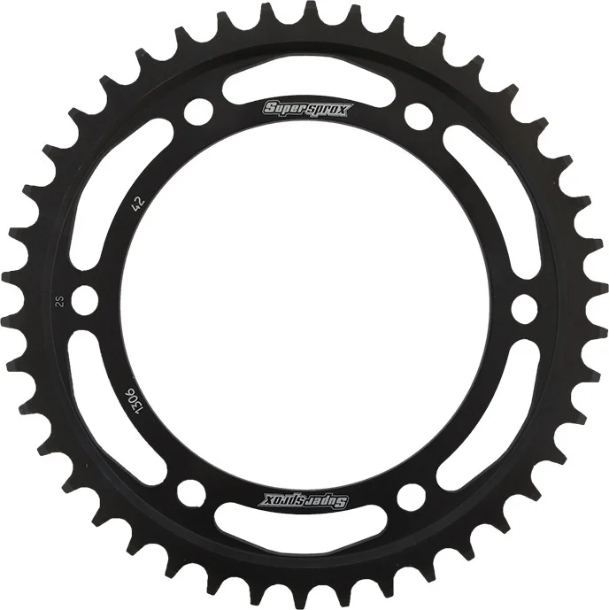 SUPERSPROX - RFE-1306-42-BLK - Steel Rear Sprocket