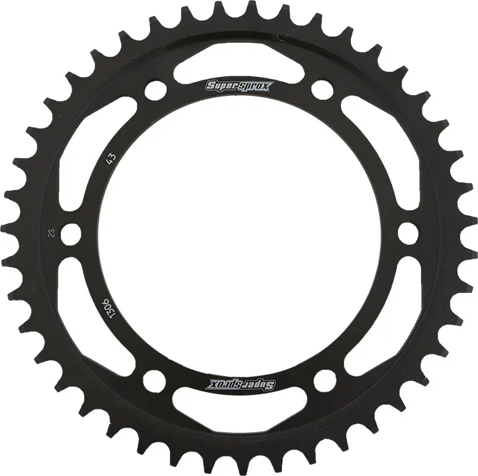 SUPERSPROX - RFE-1306-43-BLK - Steel Rear Sprocket
