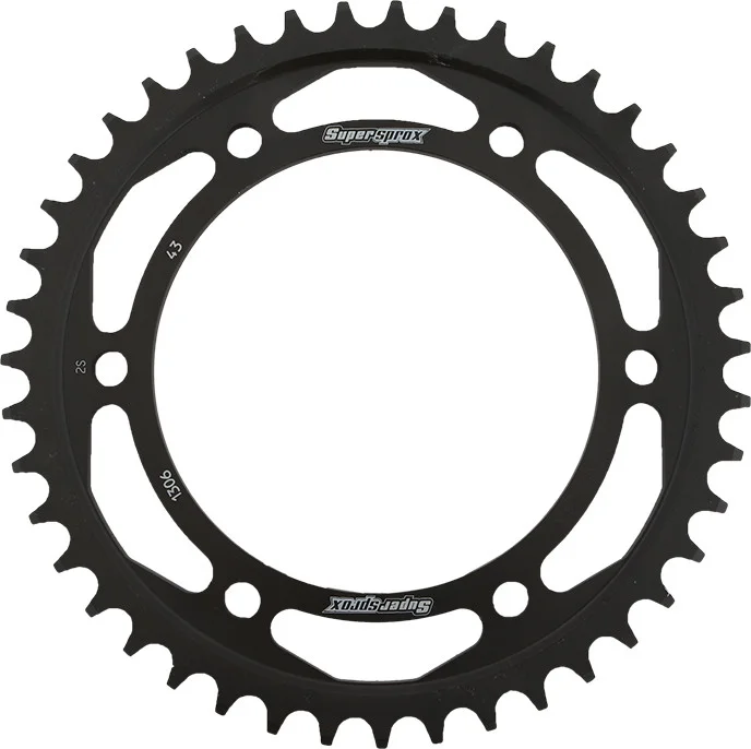 SUPERSPROX - RFE-1306-43-BLK - Steel Rear Sprocket