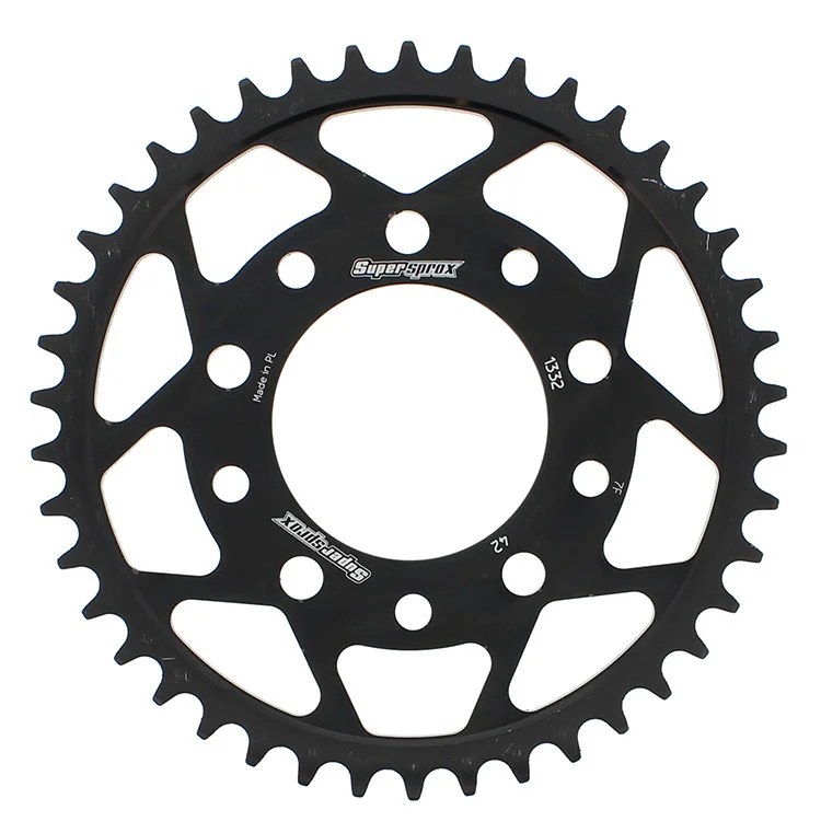 SUPERSPROX - RFE-1332-42-BLK - Steel Rear Sprocket