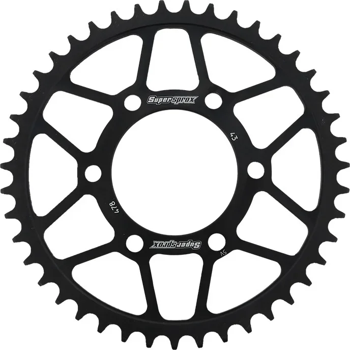 SUPERSPROX - RFE-478-43-BLK - Steel Rear Sprocket