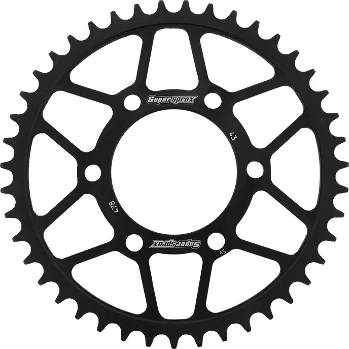SUPERSPROX - RFE-478-43-BLK - Steel Rear Sprocket