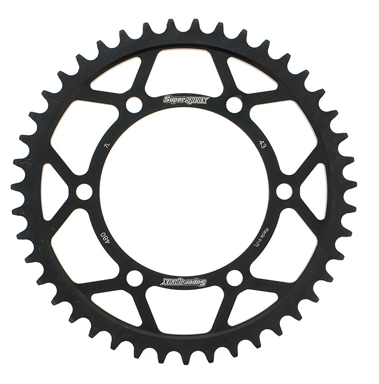 SUPERSPROX - RFE-480-43-BLK - Steel Rear Sprocket