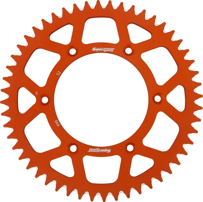 SUPERSPROX - RAL-990-52-ORG - Aluminum Rear Sprocket