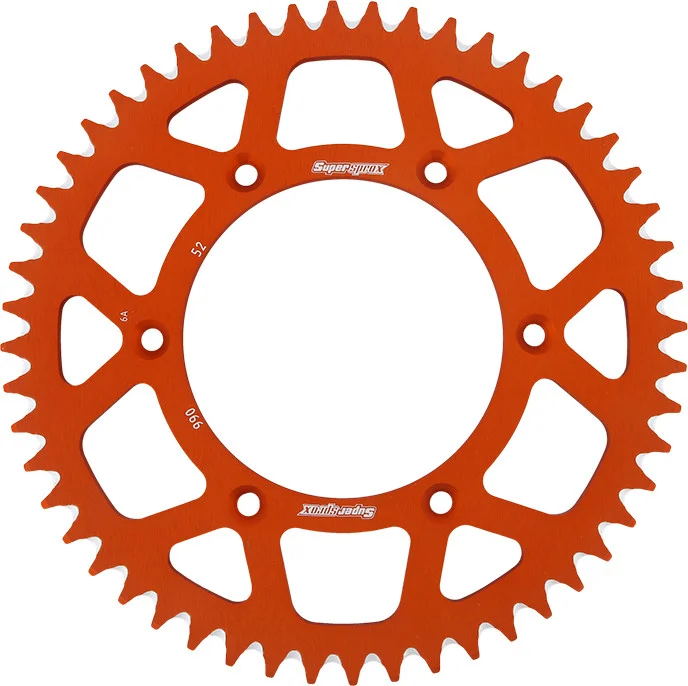 SUPERSPROX - RAL-990-52-ORG - Aluminum Rear Sprocket