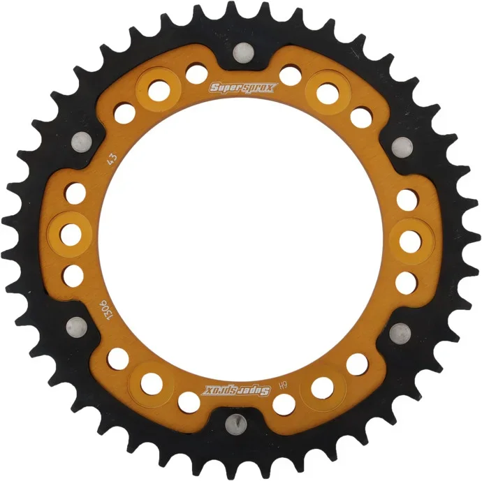 SUPERSPROX - RST-1306-43-GLD - Stealth Rear Sprocket