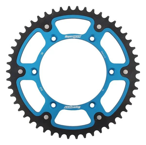 SUPERSPROX - RST-245-50-BLU - Stealth Rear Sprocket