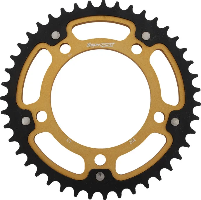 SUPERSPROX - RST-302-43-GLD - Stealth Rear Sprocket