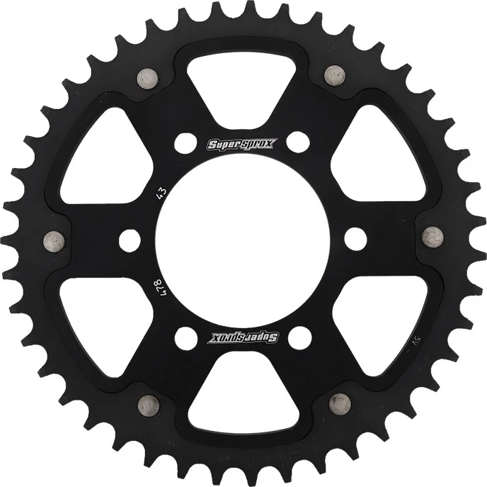 SUPERSPROX - RST-478-43-BLK - Stealth Rear Sprocket