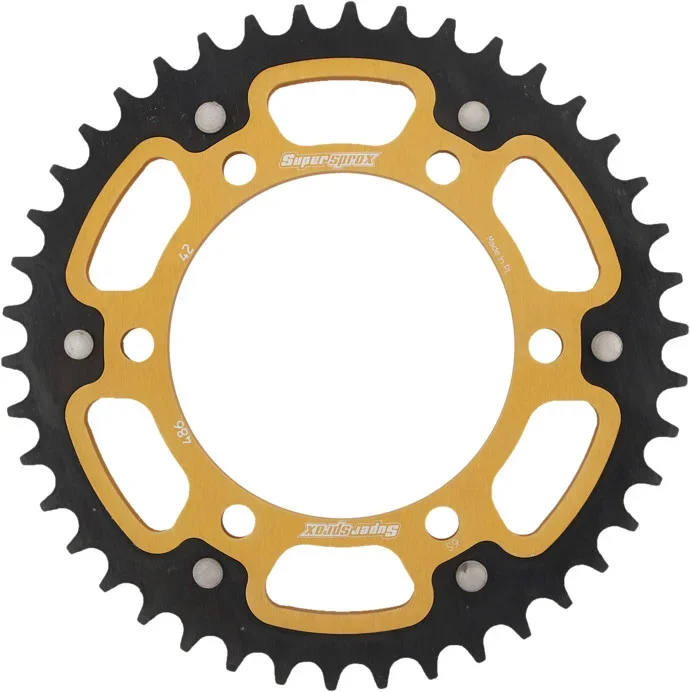 SUPERSPROX - RST-486-42-GLD - Stealth Rear Sprocket