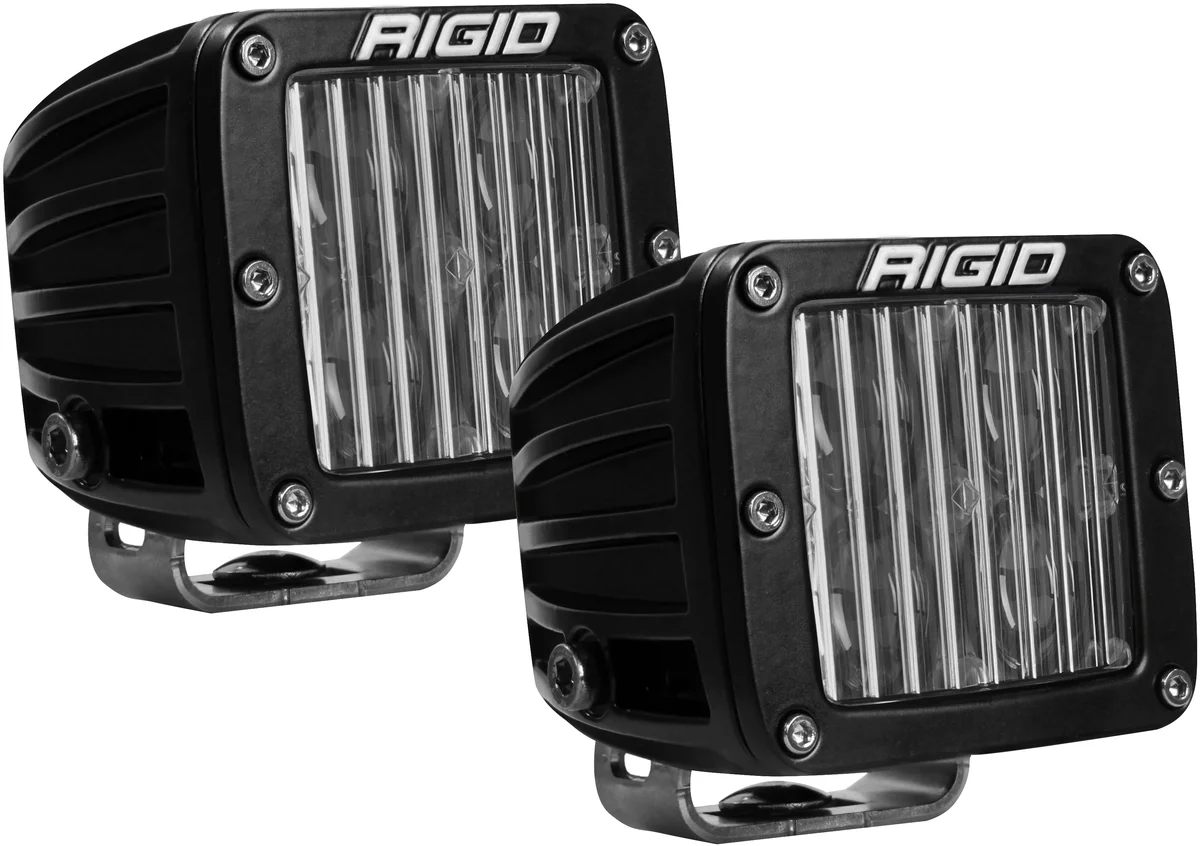 RIGID D-Series Fog Light Set - High-Intensity Illumination for Powersports Vehicles