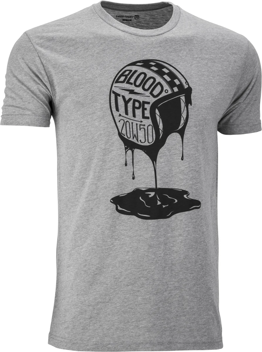 HIGHWAY 21 - #6331 489-1926~5 - Blood Type Tee