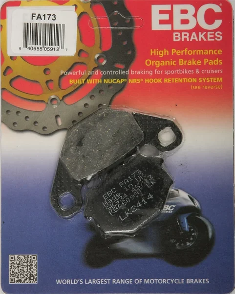EBC FA173 Standard Brake Pads - High-Performance Motorcycle Brake Pads