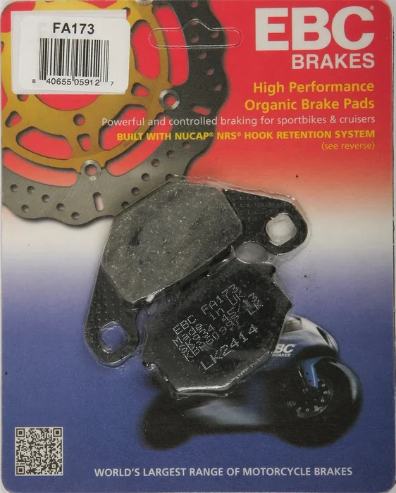 EBC FA173 Standard Brake Pads - High-Performance Motorcycle Brake Pads