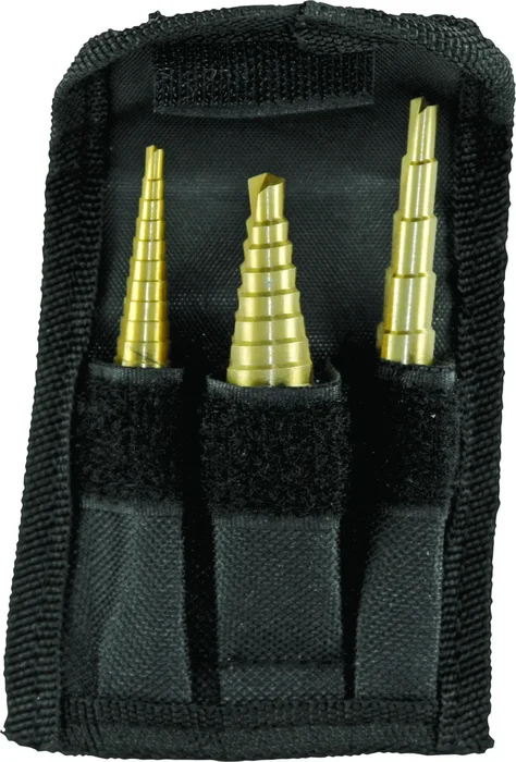 PERFORMANCE TOOL - W9003 - 3 PC Step Drill Set