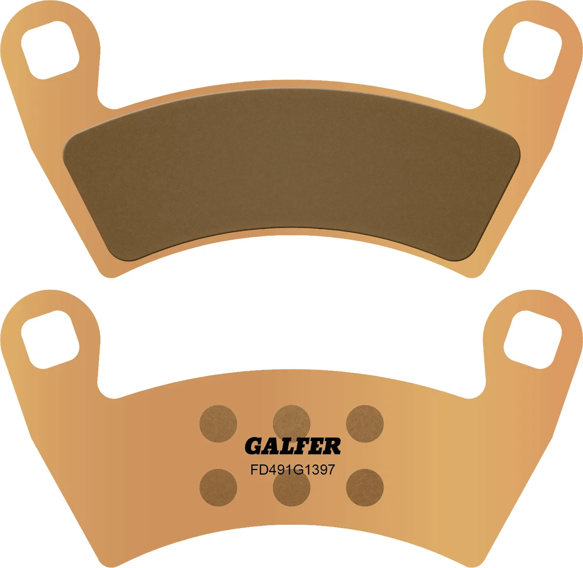 GALFER - FD491G1397 - HH Sintered Brake Pads
