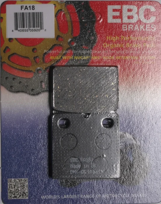 EBC FA18 Standard Brake Pads - High-Performance Motorcycle Brake Pads