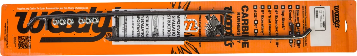 WOODYS - EYV3-0617 - Carbides and Runners 4"