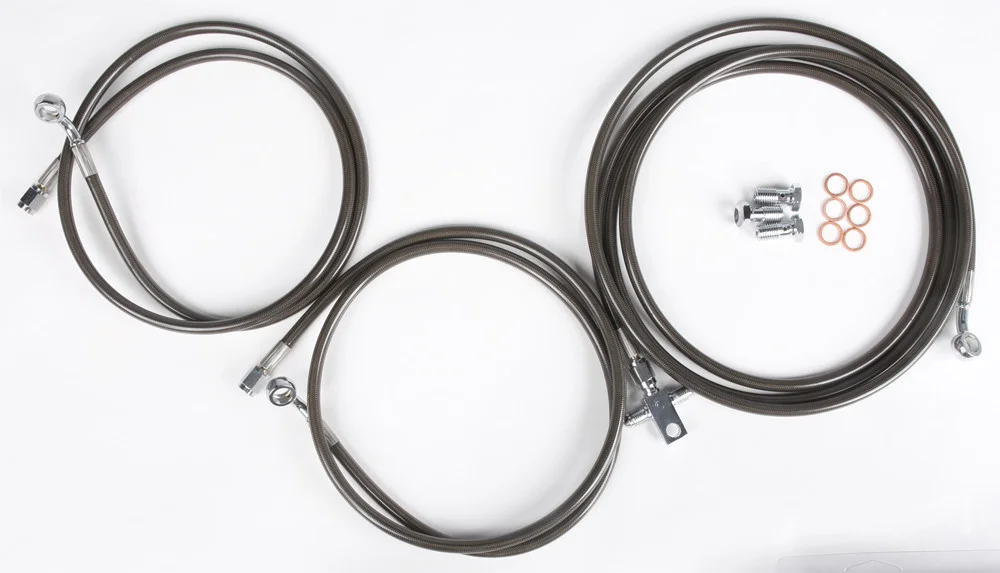 STREAMLINE - X3XRS-R-4-SMOKE - Rear Brake Line Kit