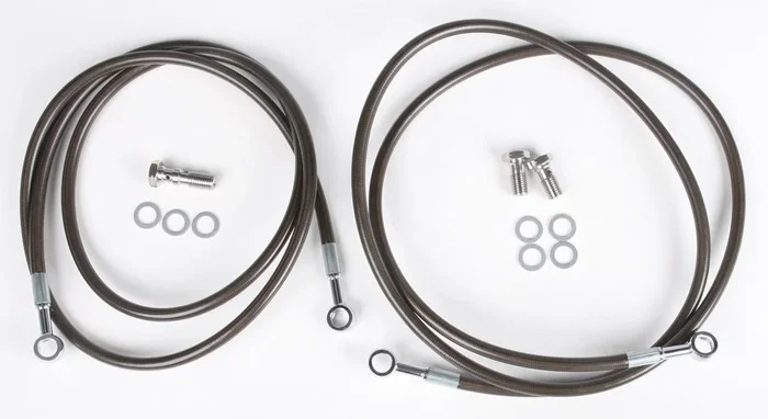 STREAMLINE - YXZ1000-F-SMOKE - Front Brake Line Kit