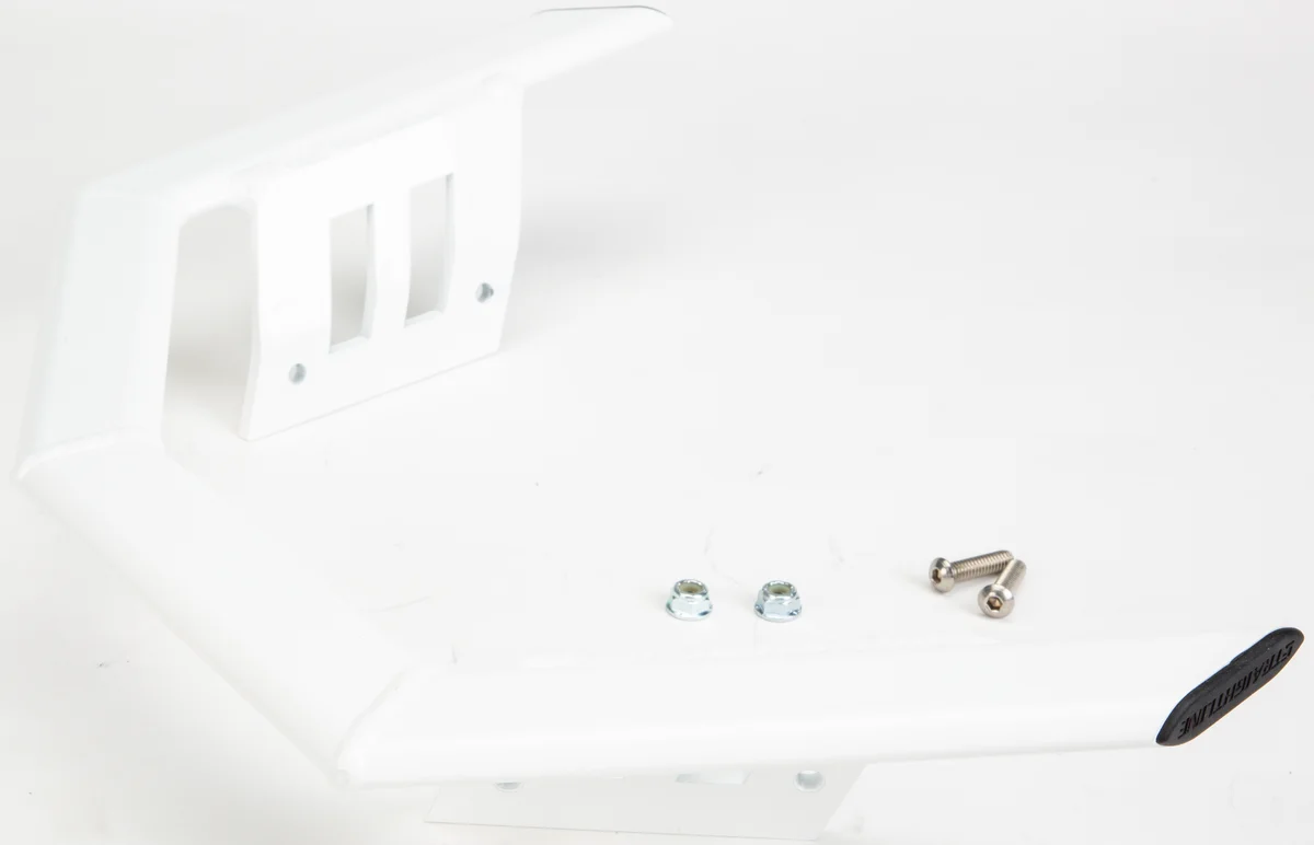 STRAIGHTLINE - 182-113-WHITE - Bumper Bottom Wing