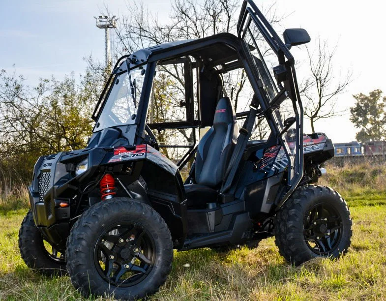 OPEN TRAIL 3510 UTV Full Cab - Premium Safety Cab with Polycarbonate Doors & Sound-Insulated Roof