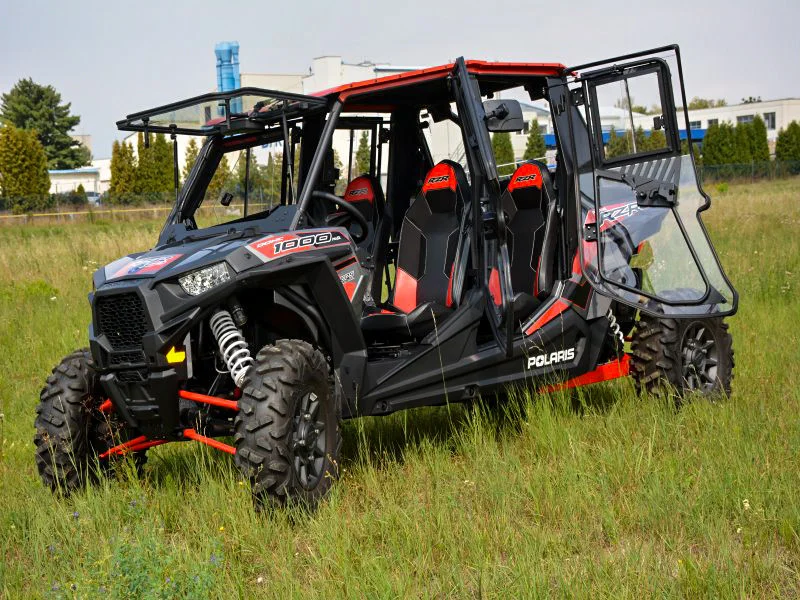 OPEN TRAIL 6910 UTV Full Cab - Premium Cab with Safety Glass & Sound-Insulated Roof