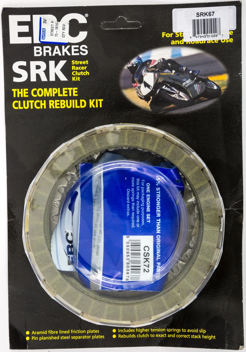 EBC SRK67 Clutch Kit - High-Performance Clutch for Powersports Vehicles